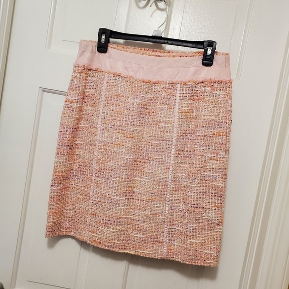 ECI NEW YORK TWEED SKIRT SIZE 6 - Picture 7 of 7